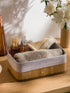 LC Waikiki Foldable Bamboo Basket 26x16x10 Cm